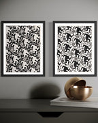 Pattern of Corruption (Diptych, Two Works)