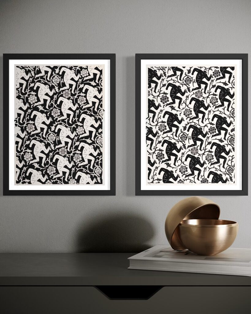 Pattern of Corruption (Diptych, Two Works)
