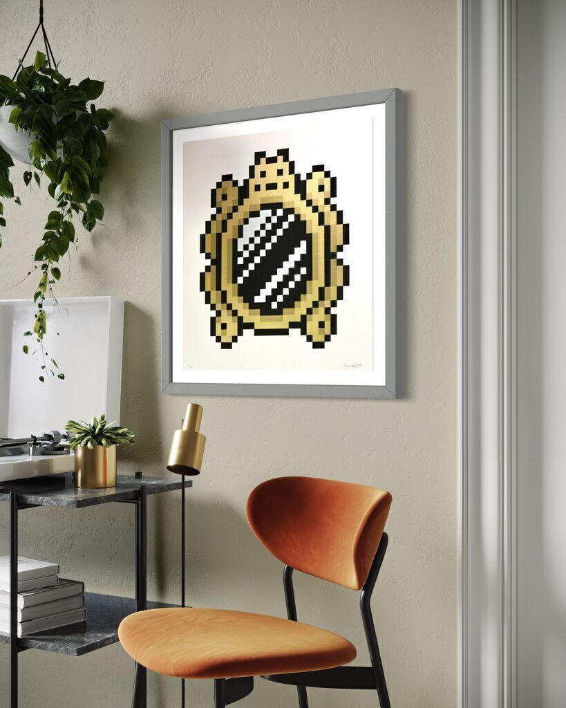 Versailles (rare black variant, professionally framed)