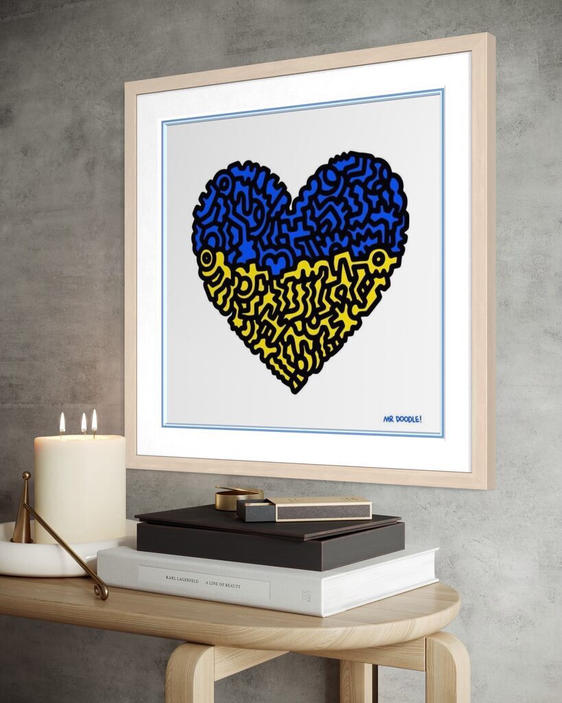Doodle For Ukraine (Heart)