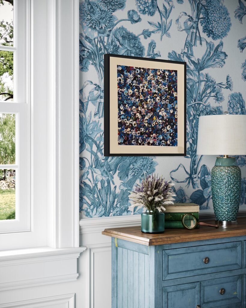 Blue Skulls Silkscreen (The Cleveland Museum Editions)