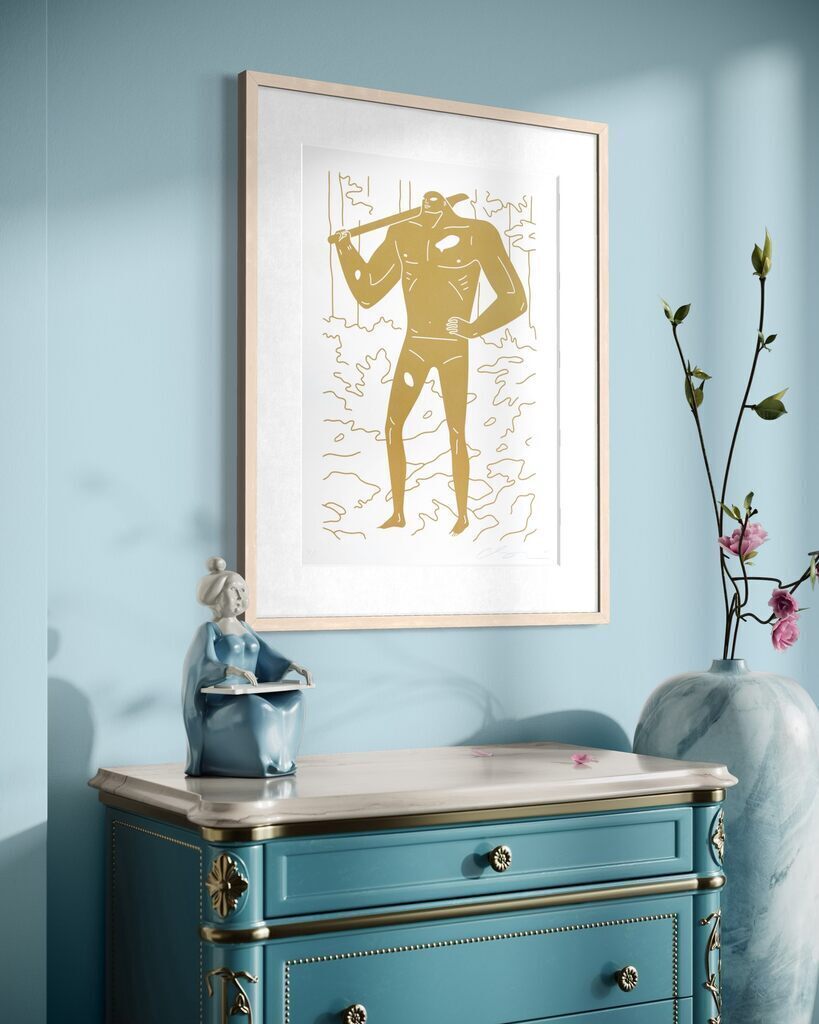 Man in the Forrest (Gold Variant)