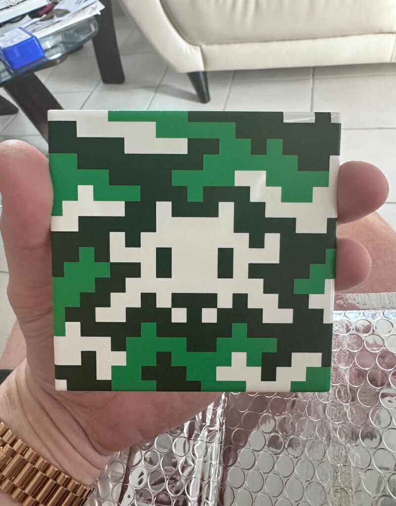 CAMO TILE SET (INVADER SPACE STATION, 4 TILES)