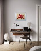 Positive Space / Negative Space (Red/Cream) TT1-1