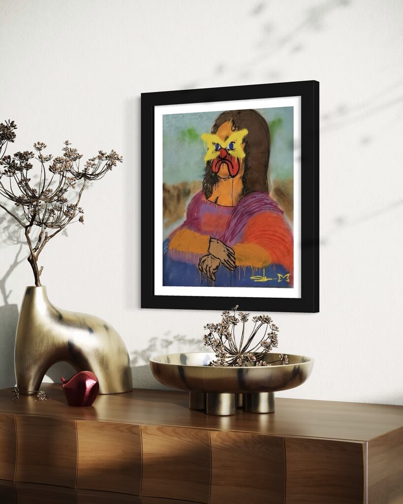 Slawn’s Mona Lisa (Slawn x Mertra VIP pop up print)