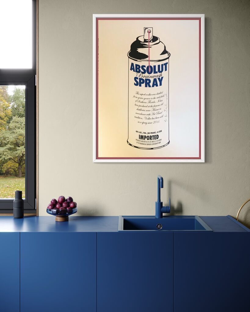 Absolute  Brainwash (UNIQUE, HAND FINISHED, ART BASEL VIP PRINT)