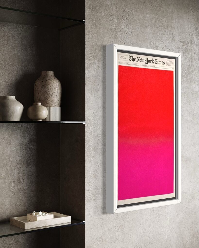 Sho Shibuya X Saint Laurent (55 sunrises, stamped print with silkscreened bag)