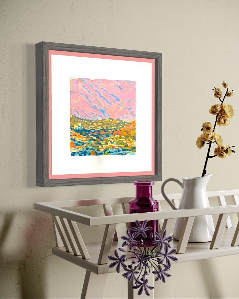 Arroyo Seco Study (Framed)
