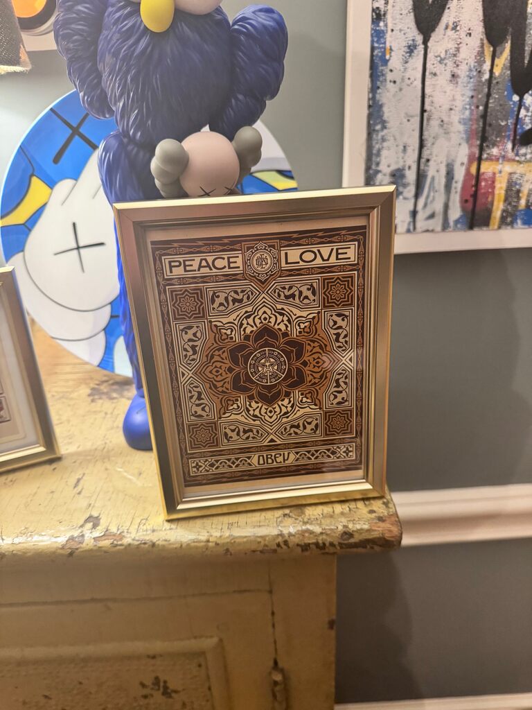 Obey Peace and Justice 2012 Holiday Print