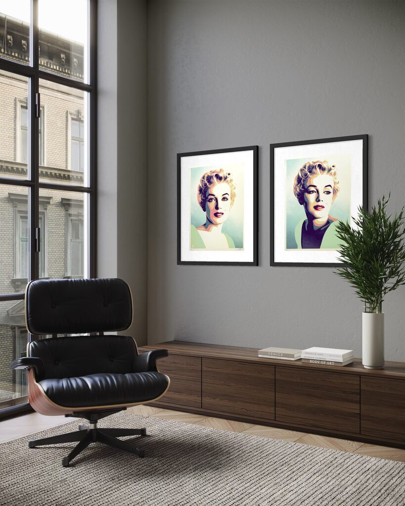 Marilyn Monroe (Sunrise & Sunset, 2 Works)