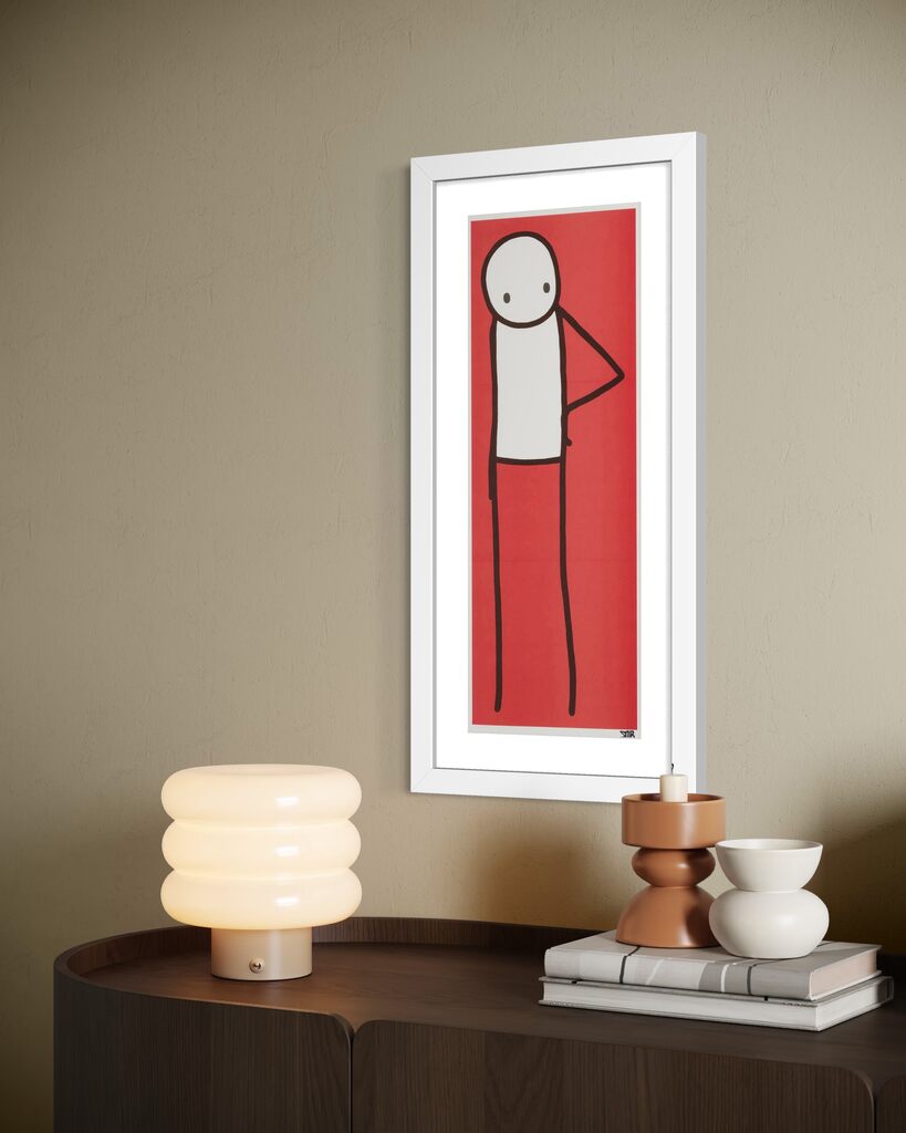Hip (No folds, signed, Japanese big issue Silkscreen)