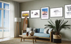 Fictional Advertisements Suite of 5 Works (Signed)