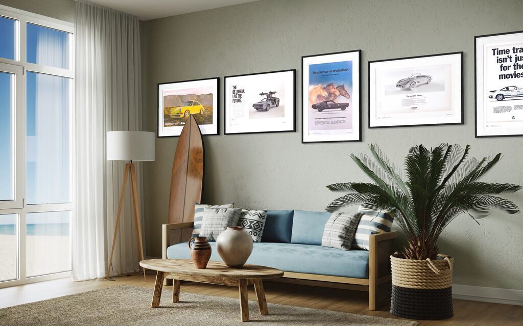 Fictional Advertisements Suite of 5 Works (Signed)