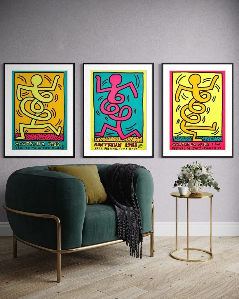 Montreux Jazz Festival Suite (3 silkscreen prints)