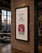 Lean on me / Codeine (Two Mini prints, Basel ‘22, Signed, Framed, Unique)