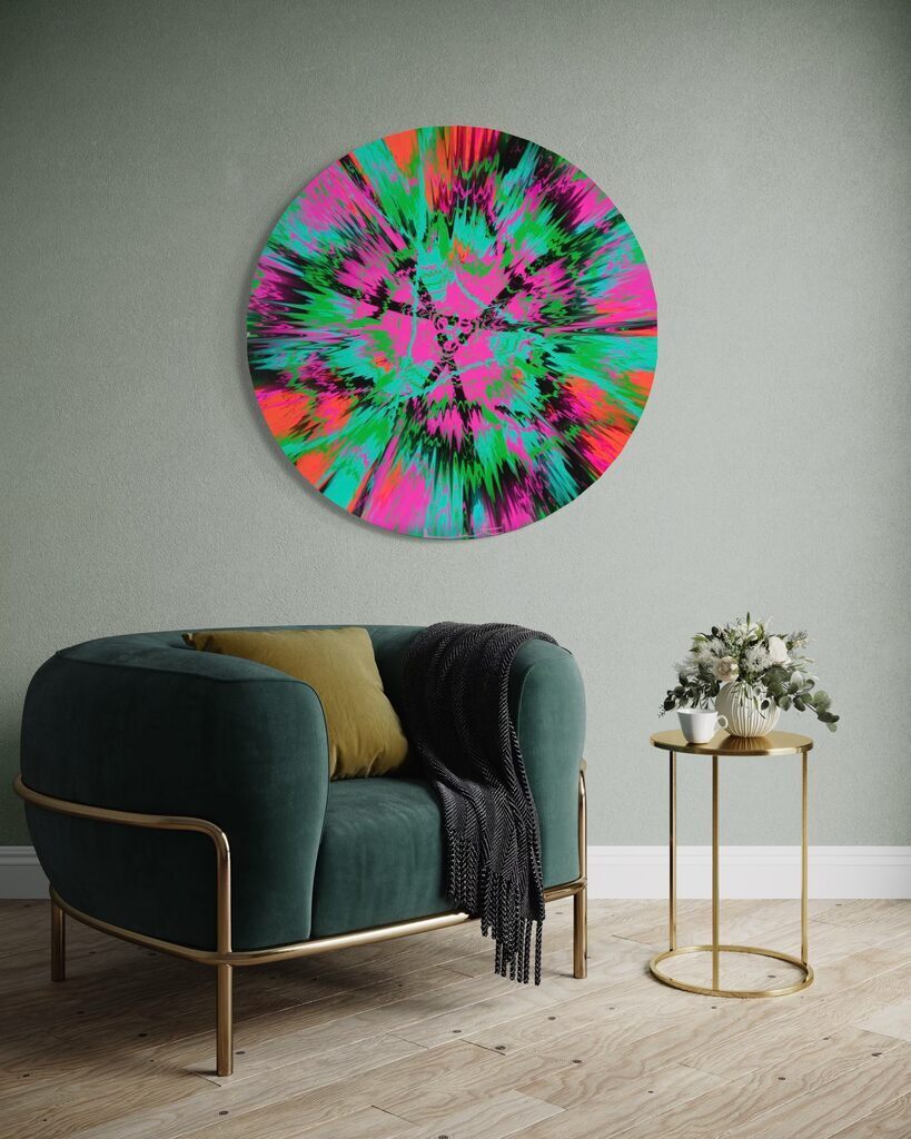 Beautiful, Clearly Unparagoned, Unpretentious Galaxy Painting (XL SIZE H12-1)
