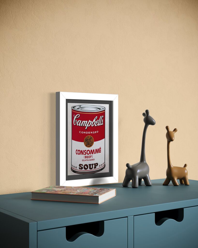 Soup can (Beef) Mini Print
