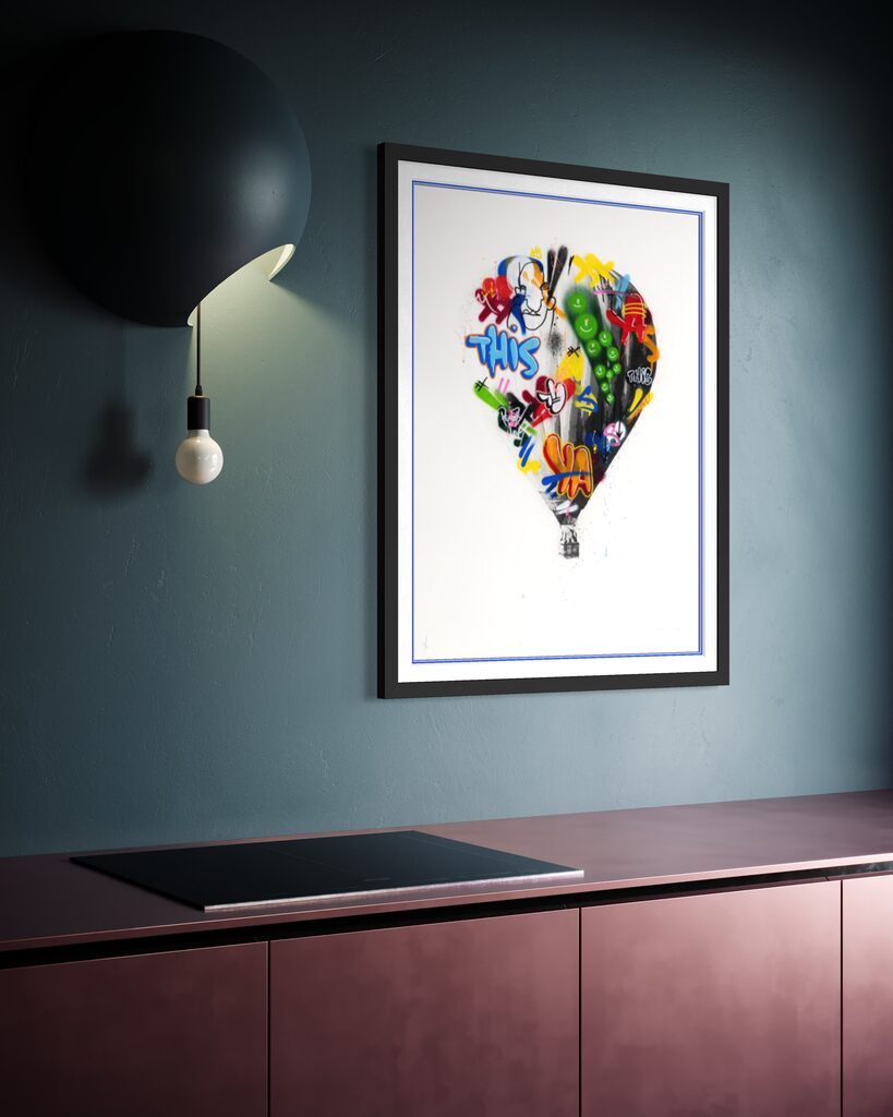Balloon Etching (Heavily Hand Finished)