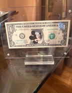 Covid Dollar (Mickey Omicron, Framed)