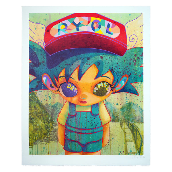 Dreamer (Untitled 19-Color Lithograph)