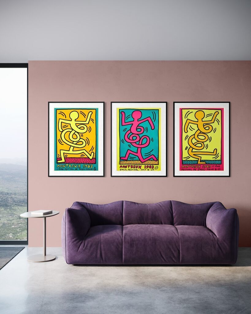 Montreux Jazz Festival Suite (3 silkscreen prints)