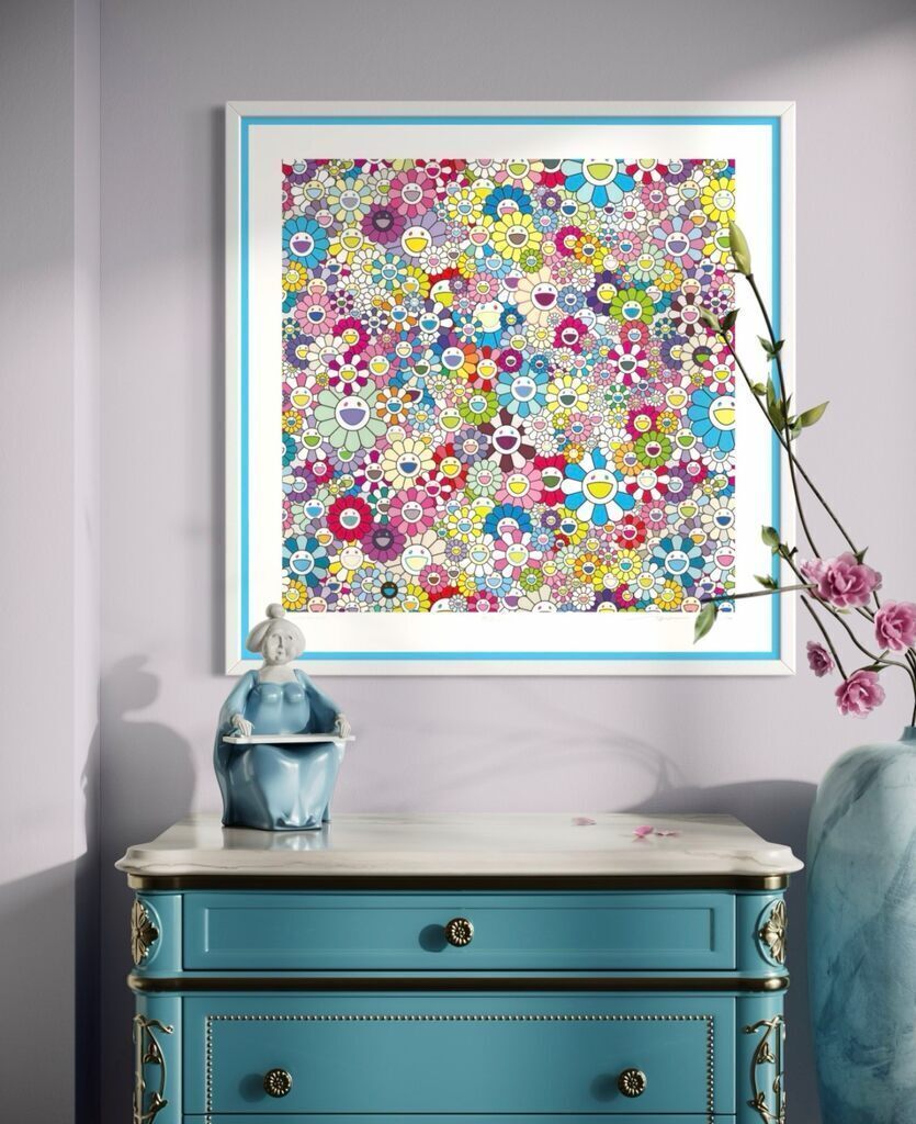 Flowers (Large Variant, Cleveland Museum, Silkscreen)