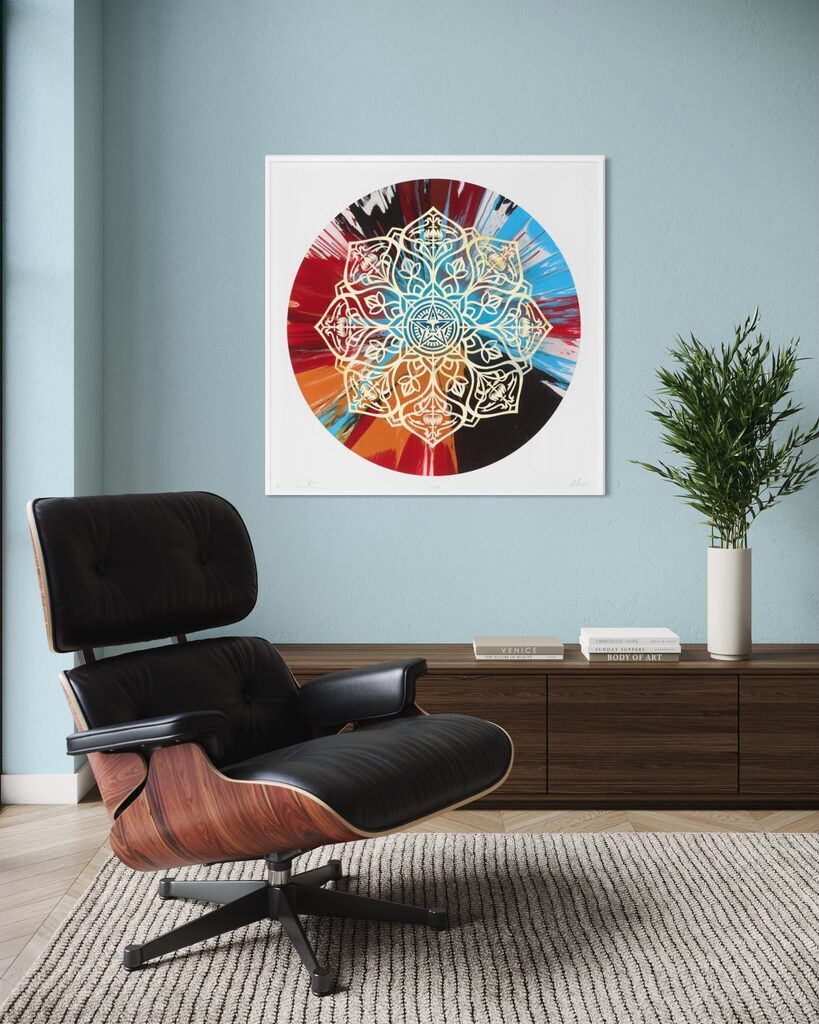 Beautiful Controlling Ornate Mandala 3 Spin Painting (TT3-1)