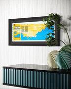Cote d'Azur Invasion (French Riviera signed Silkscreen)