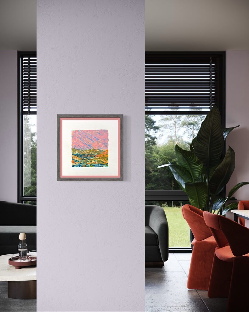 Arroyo Seco Study (Framed)