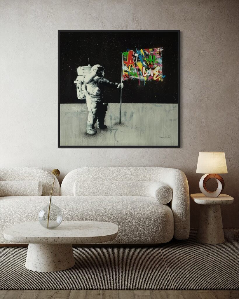 One Small Step (Unique Painting)
