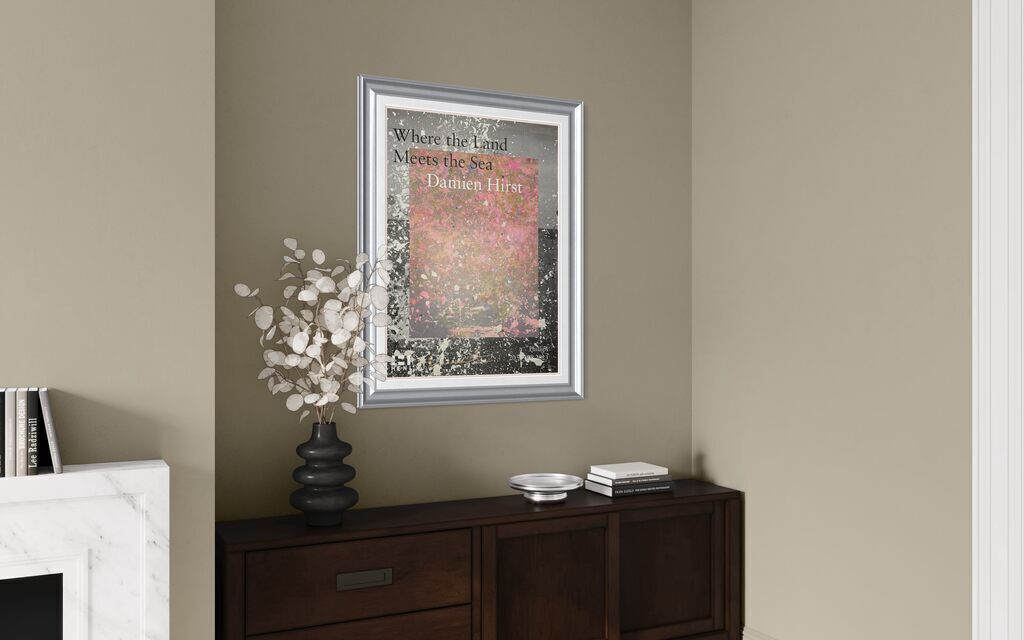 Where the Land Meets the Sea Signed Lithograph (yellow)