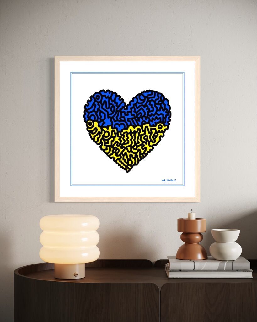 Doodle For Ukraine (Heart)