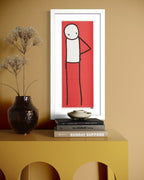 Hip (No folds, signed, Japanese big issue Silkscreen)