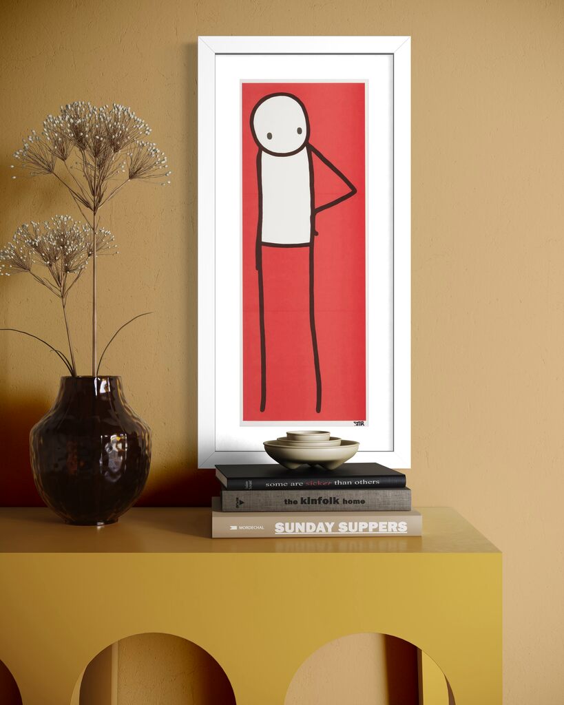 Hip (No folds, signed, Japanese big issue Silkscreen)