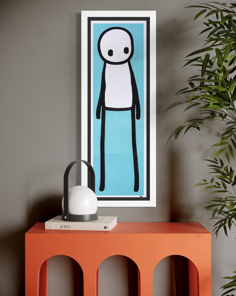 Standing figure (Hand signed, Teal variant)