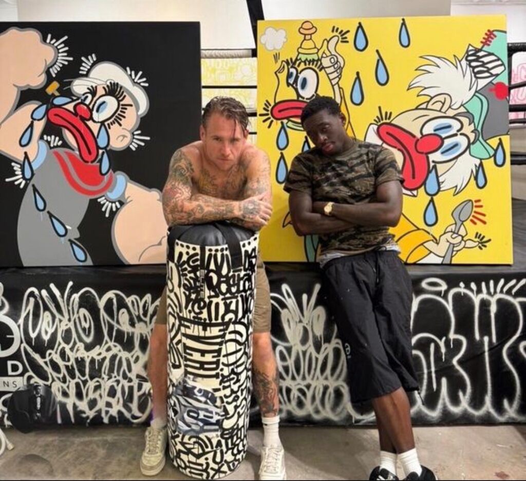 Minuteman Boxing Gloves (Blue Variant, Art Basel ‘25 edition)