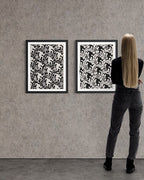 Pattern of Corruption (Diptych, Two Works)