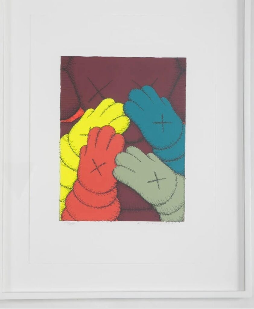 Urge (Suite of ten screenprints) Framed