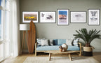 Fictional Advertisements Suite of 5 Works (Signed)