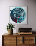 Climate Clash (White Variant) Framed