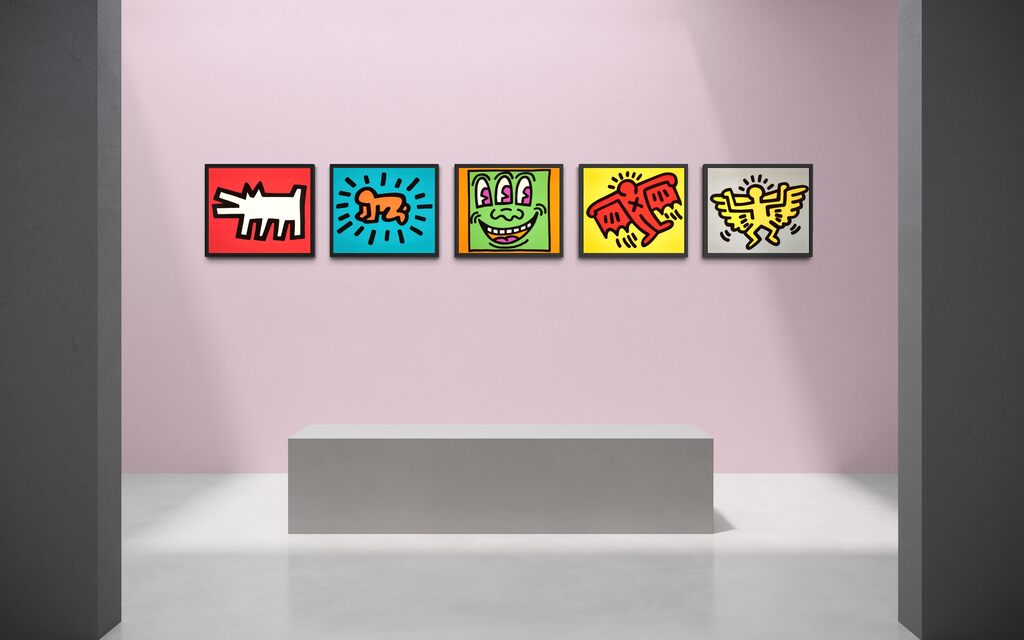 Icons Portfolio (Five Screenprints)