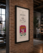 Lean on me / Codeine (Two Mini prints, Basel ‘22, Signed, Framed, Unique)