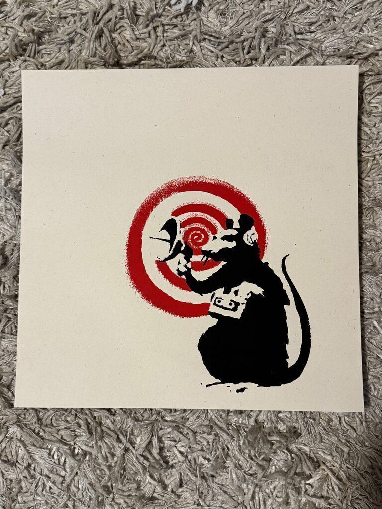 Banksy Radar Rat