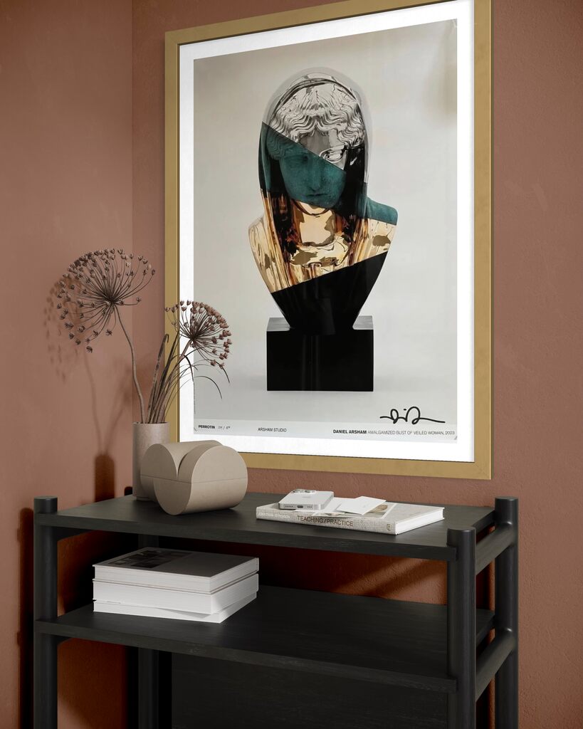 Amalgamized Bust of Veiled Woman (HAND SIGNED & NUMBERED)