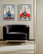 JOHN LENNON PEACE AND LIBERTY (DIPTYCH: TWO PRINTS)