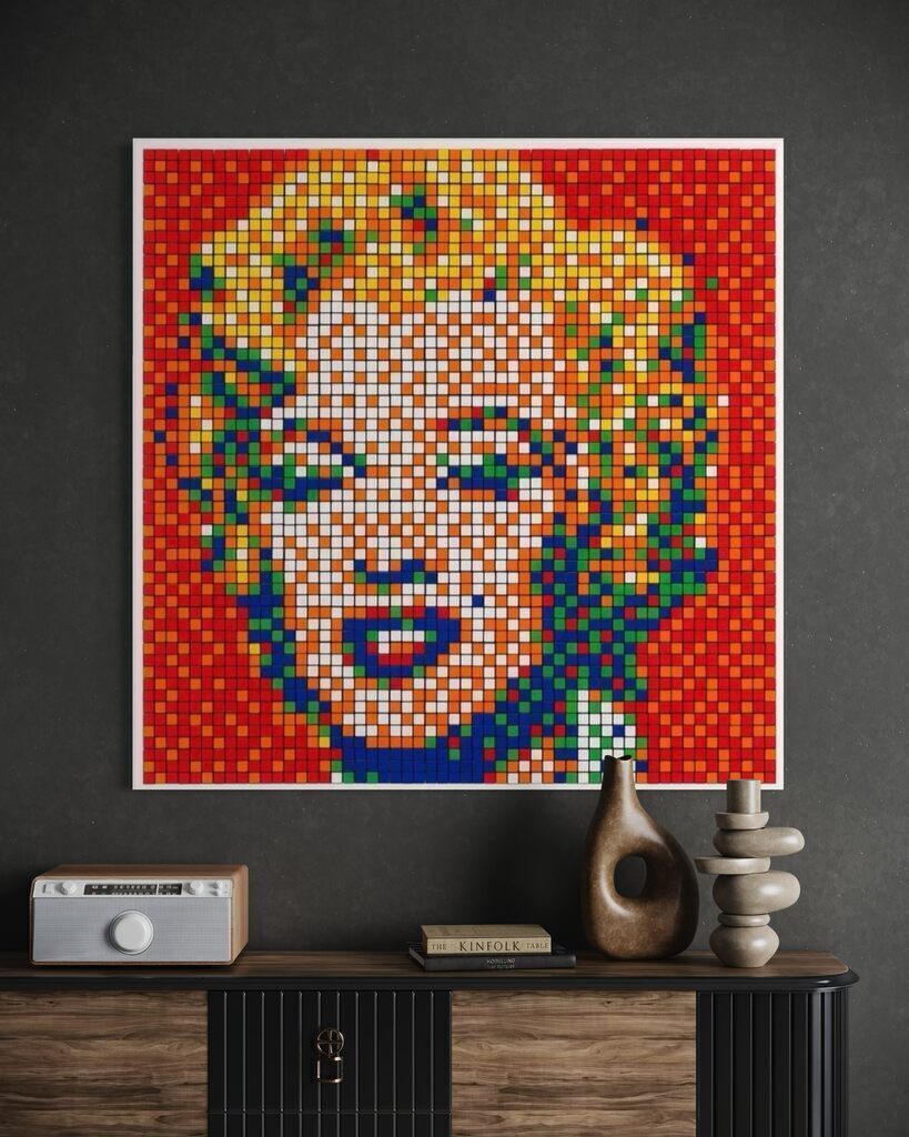 Invader — Rubik Red Shot Marilyn (NVDR1-4)