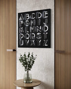ART DECO WITH BLACK GLITTER