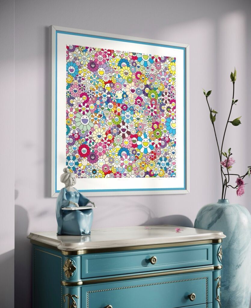 Flowers (Large Variant, Cleveland Museum, Silkscreen)