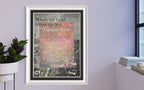 Where the Land Meets the Sea Signed Lithograph (yellow)