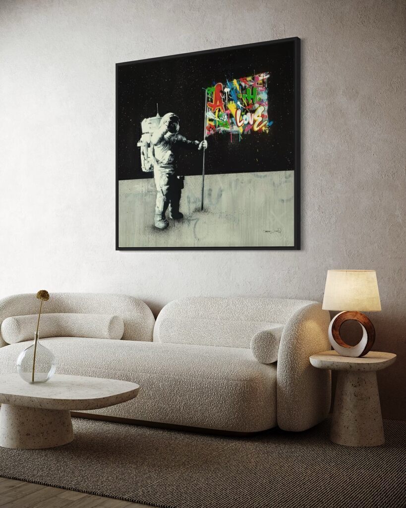 One Small Step (Unique Painting)